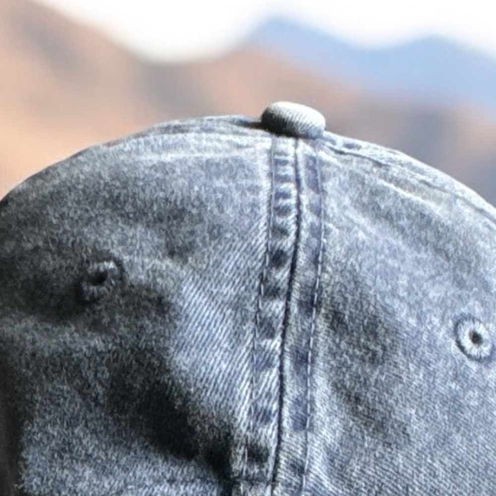 Mens Denim Cap with Pickle Embroidery one size fits all - Picture 7 of 8
